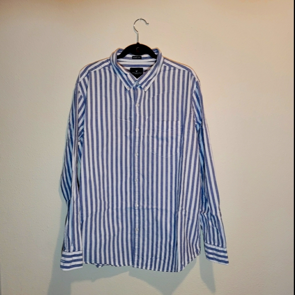 A nice long sleeve button down shirt!!!
